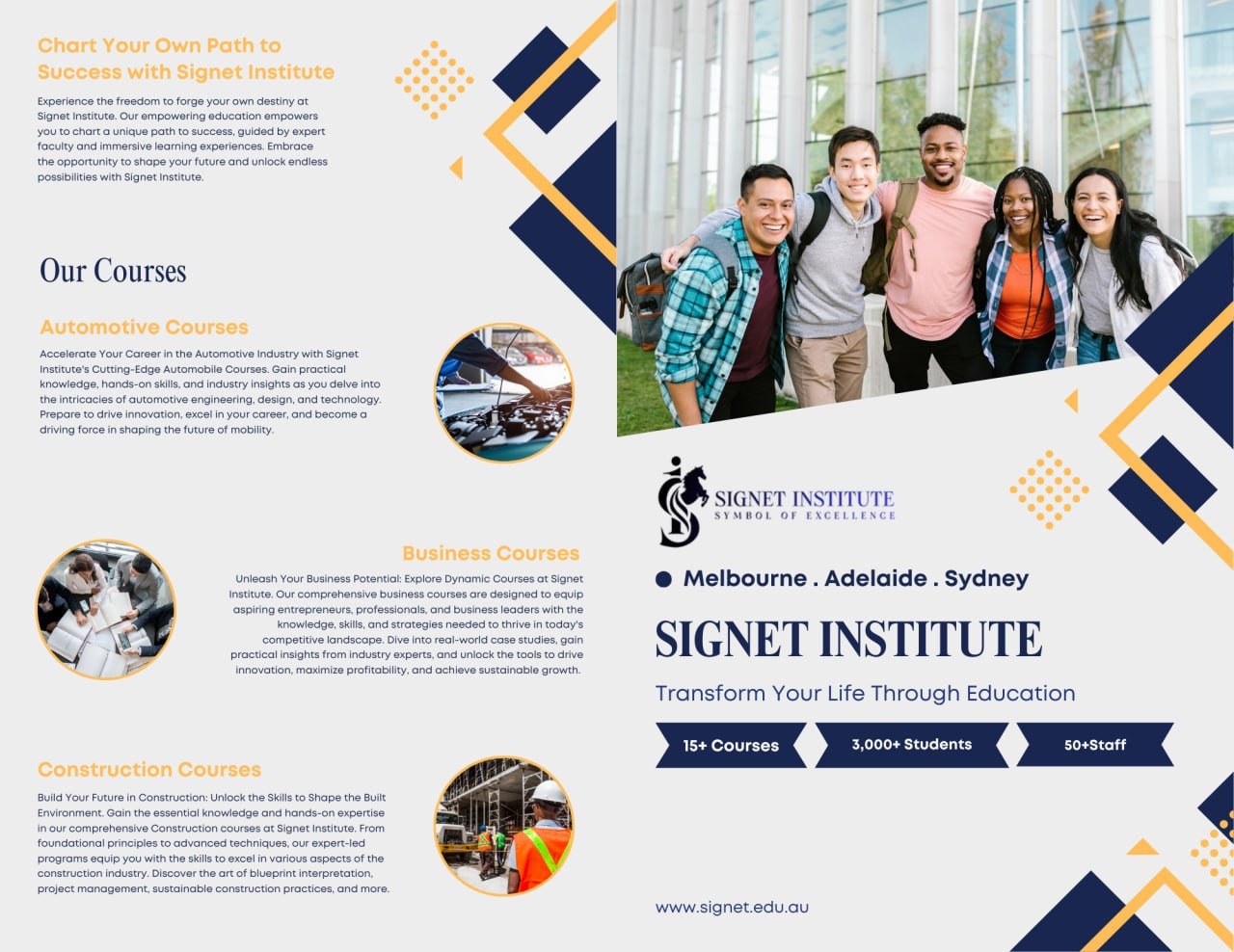 Signet brochures