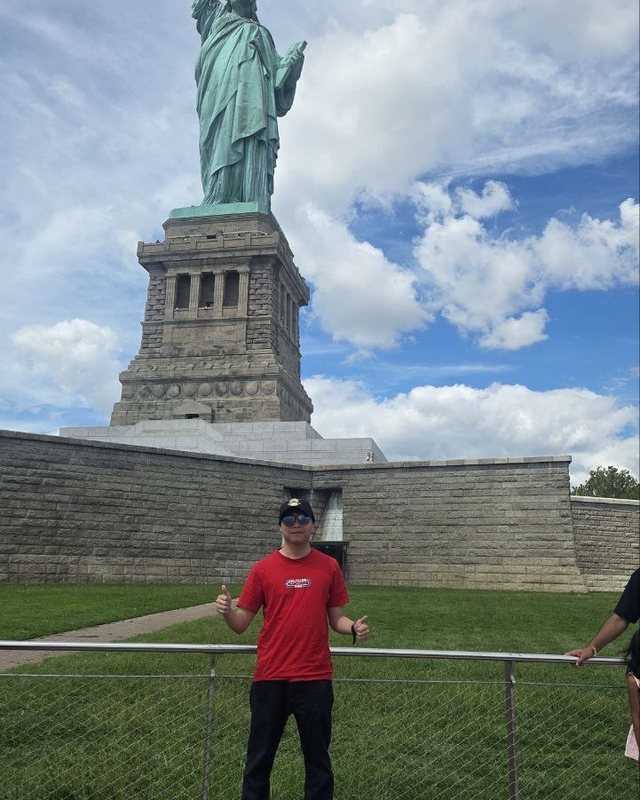 Visiting Liberty Island